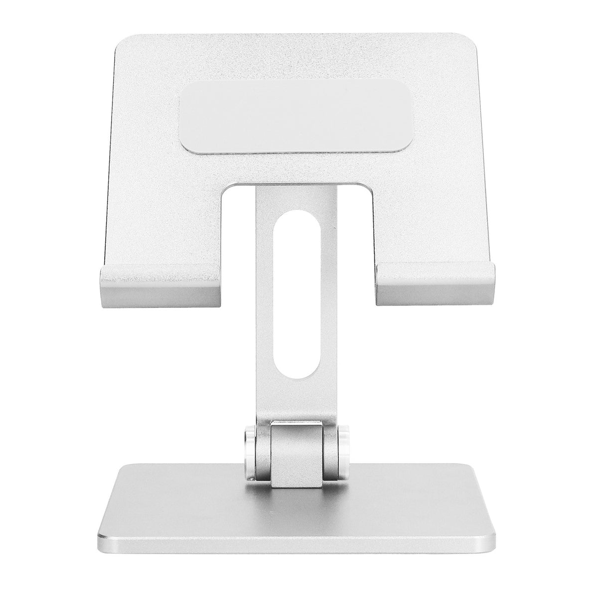 Adjustable Phone Stand, Aluminum Alloy, Tablet Holder for Office Home Bedroom, Silver