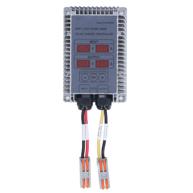 MPPT Solar Charge Controller, 10-30V Adjustable Buck Charging for 400W Battery