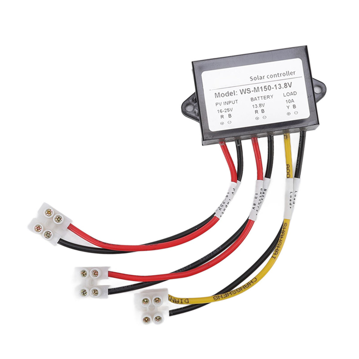 MPPT Solar Charge Controller 150W 12V, Anti Backflow, 24H Load Output, for Light E Bike Panel