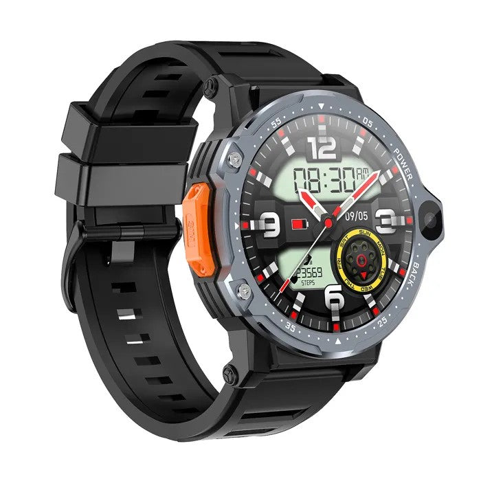 4G Smartwatch, Android 8.1, Dual Camera, GPS, WiFi, 1.54" HD Touchscreen, Black