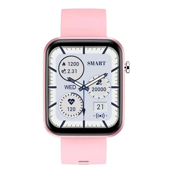 Waterproof Smartwatch, 1.69" Screen, IP67, Pedometer, Heart Rate Monitor, Fitness Tracker