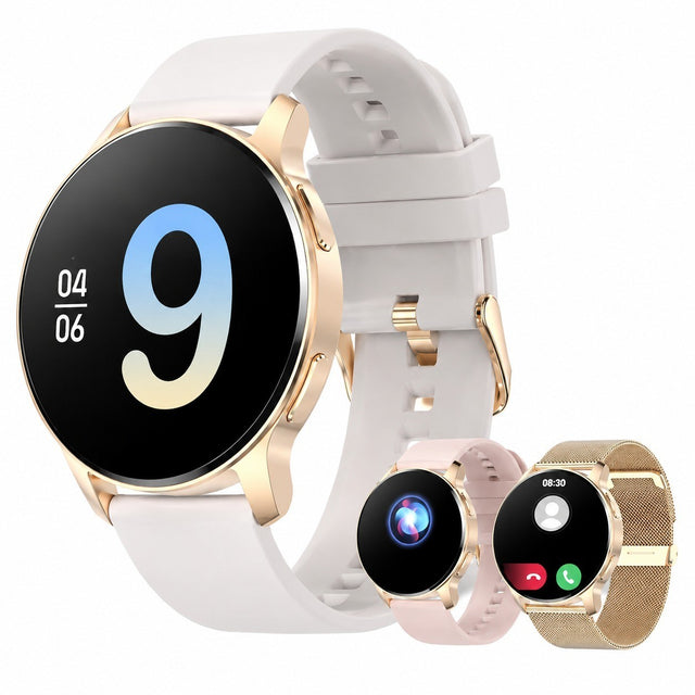 1.32" Smartwatch for Women, Bluetooth Calling, Heart Rate Monitor, IP67, 20 Sports Modes