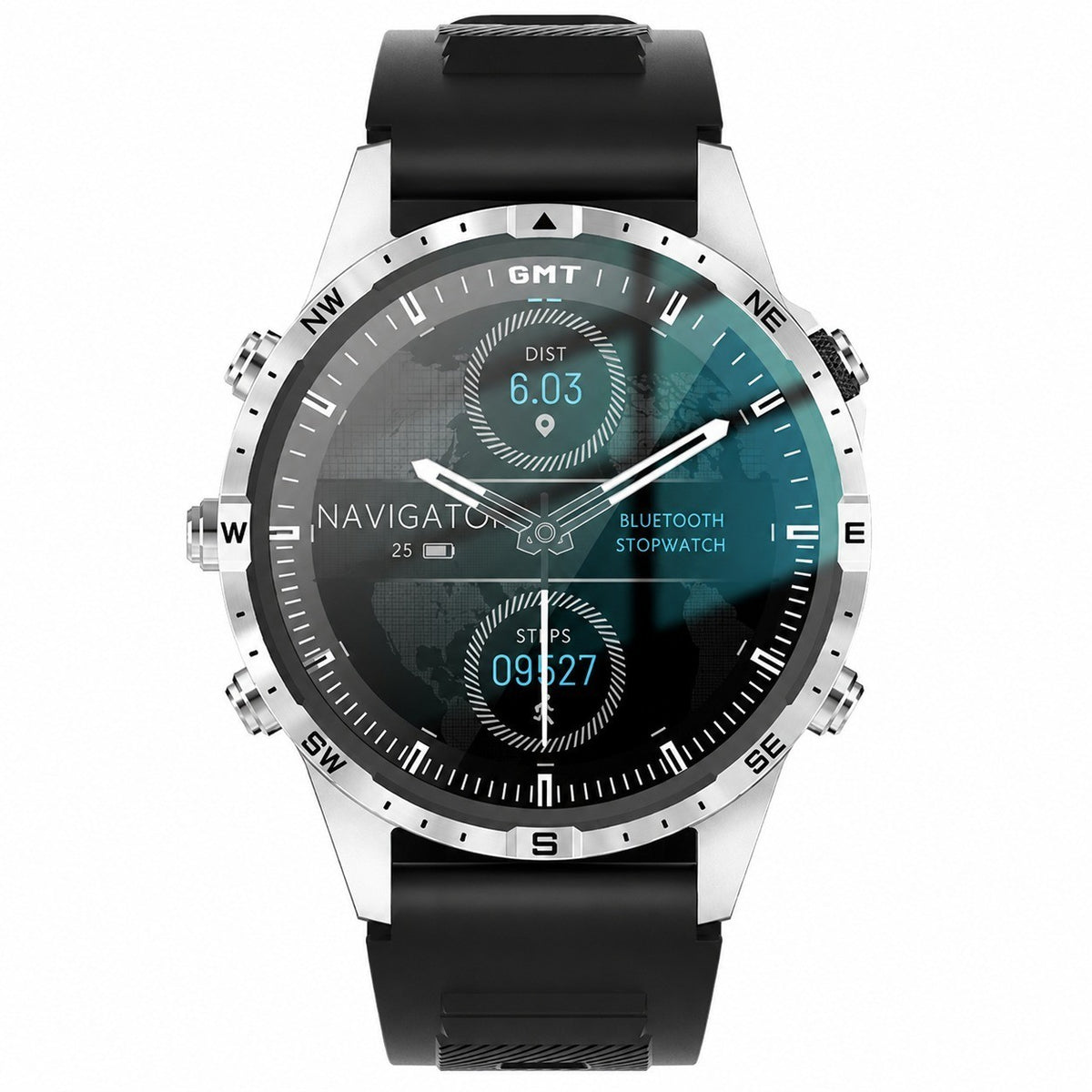 Smart Watch 1.6" AMOLED Screen, Bluetooth Calling, 100+ Sports Modes, Activity Tracker, 340mAh