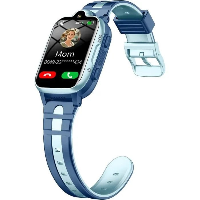 4G GPS Smartwatch for Kids, Video Call, Voice Chat, SOS, Remote Camera, Boys Girls 3-16