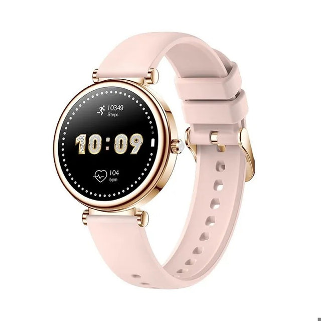 Women's Smartwatch, 1.27" Fitness Tracker, Bluetooth Calls, Heart Rate, SpO2, 110 Sports Modes, Pink