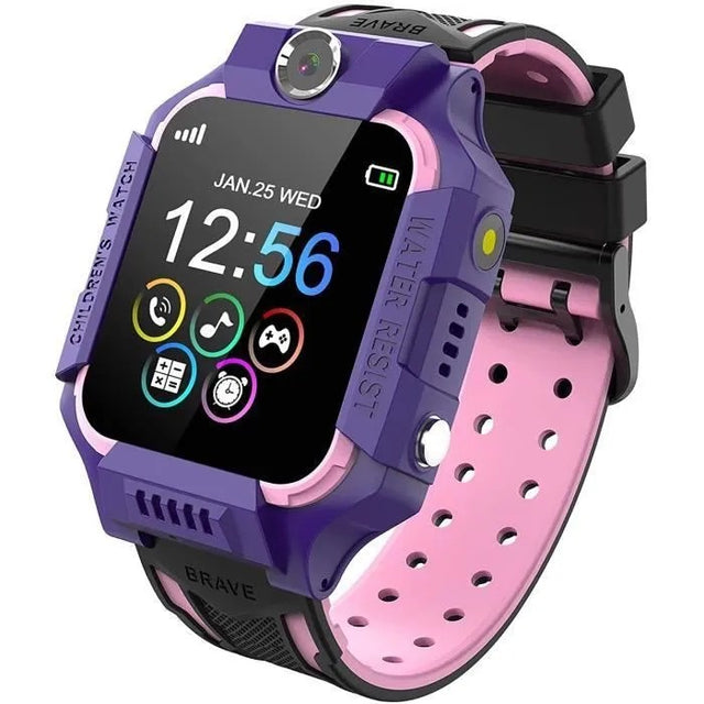 Kids Smartwatch with Games, MP3, Camera, Music Player, Alarm Clock, Phone Call, Bluetooth, Pink