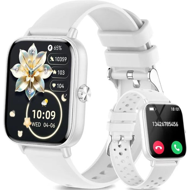 1.83" HD Smartwatch with Bluetooth Calling, 100+ Sports Modes, Heart Rate & Sleep Monitor, Pedometer