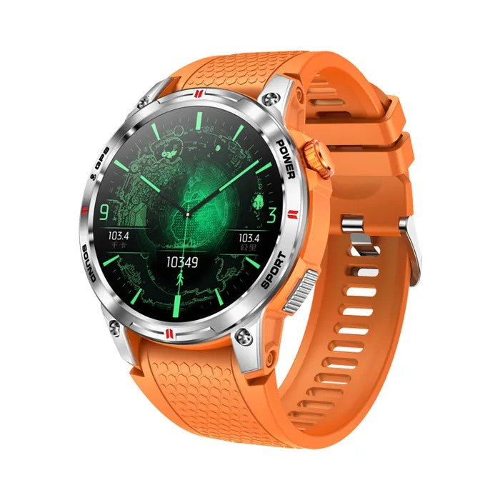 Men's Smartwatch 1.43" AMOLED, Built-in GPS, Bluetooth Calling, Heart Rate Monitor, Fitness Tracker