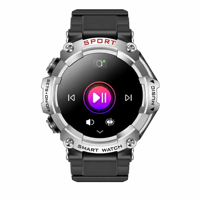 Smartwatch with Wireless Earbuds, Heart Rate Blood Pressure Monitor, Sports Watch, T96