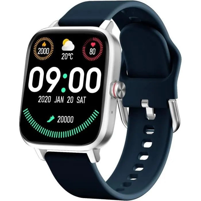 Smartwatch with Call Answering, 1.7" Full Touchscreen, Compatible with Android iOS, Fitness Tracker