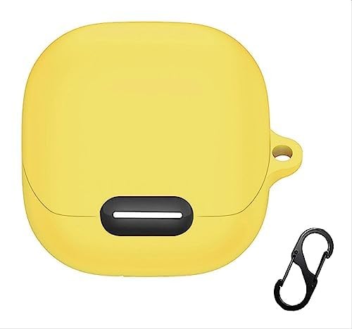 Silicone Case for SoundCore Liberty 4 NC, Ultra-Thin Soft Cover, Slim-Fit, Anti-Fall, Yellow