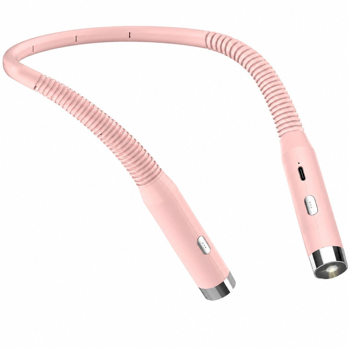 USB Rechargeable Neck Reading Light, Anti-Glare LED, 3 Brightness Levels, 360° Flexible Arm