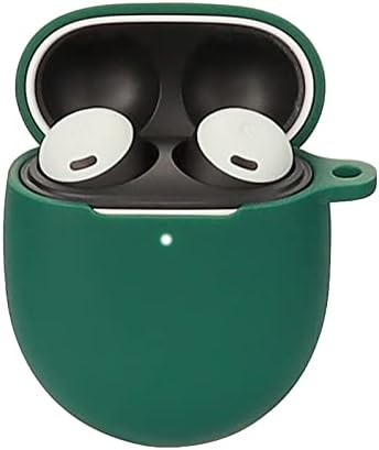 Silicone Case Compatible with Google Pixel Buds Pro, Ultra-Thin Soft Cover, Anti-Fall, ArmyGreen