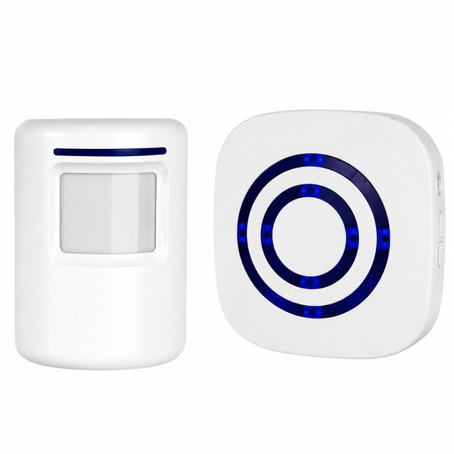 Motion Sensor Doorbell, 1 Receiver 1 Sensor, 3-Level Volume, Multiple Doorbells