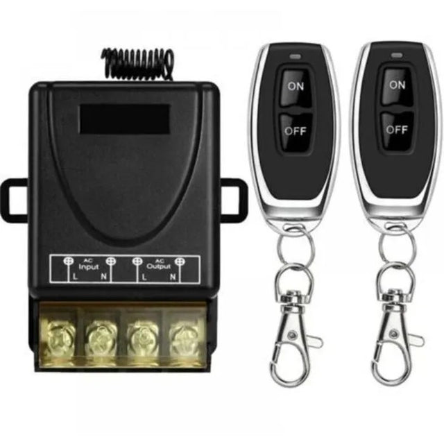 433MHz Wireless Remote Control Switch, 30A, AC 110V-240V, RF for Light, Water Pump